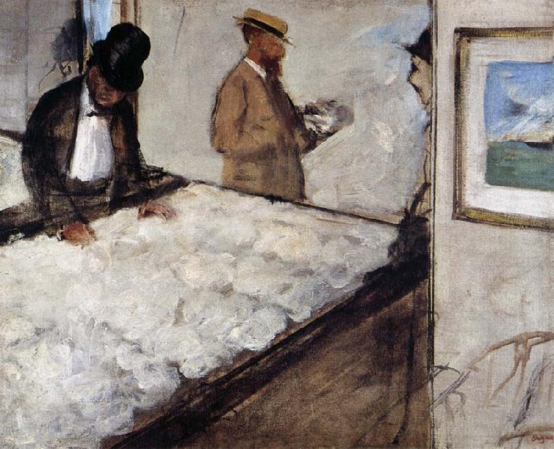 Edgar Degas Portraits dans un Bureau,Nouvelle Orleans